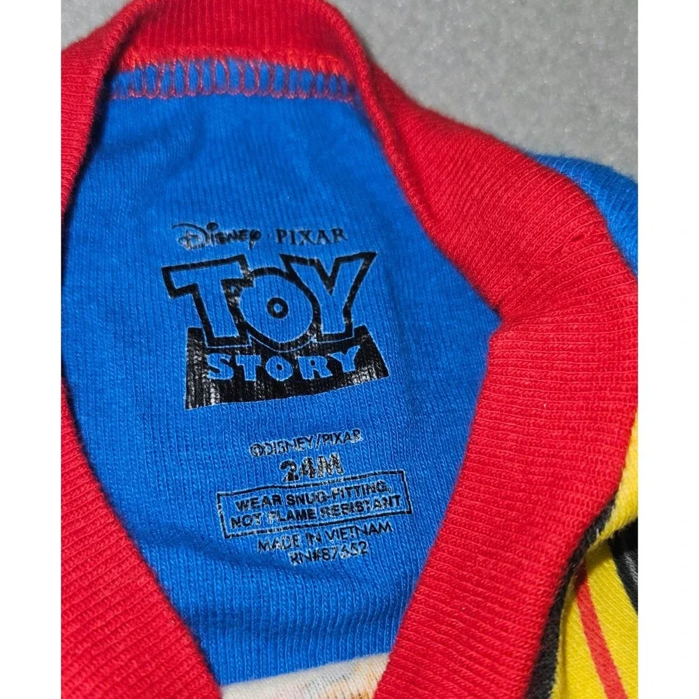 Disney Pixar Toy Story Boys' Short Sleeve Pajama Sets 24M